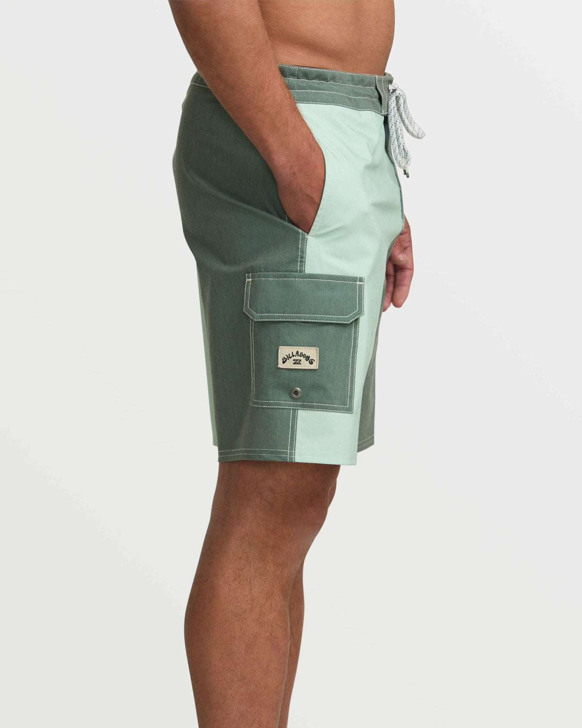 Billabong Men's Sunshine Lo Tide 19\" Boardshorts - Green Tea