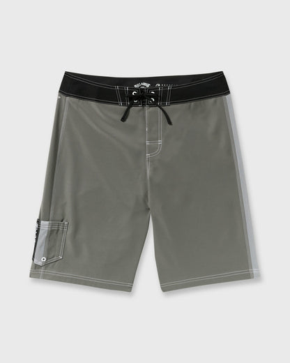Billabong Men's Spec 73 Pro 22\" Boardshorts - Pewter