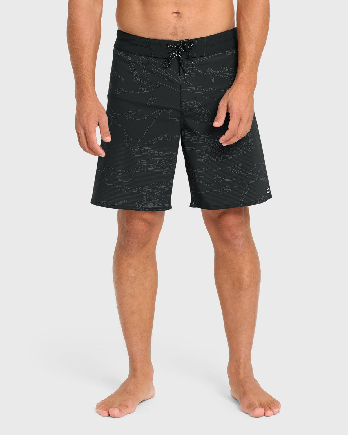Billabong Men's Sundays Airlite 19\" Boardshorts - Black Camo - Black Camo