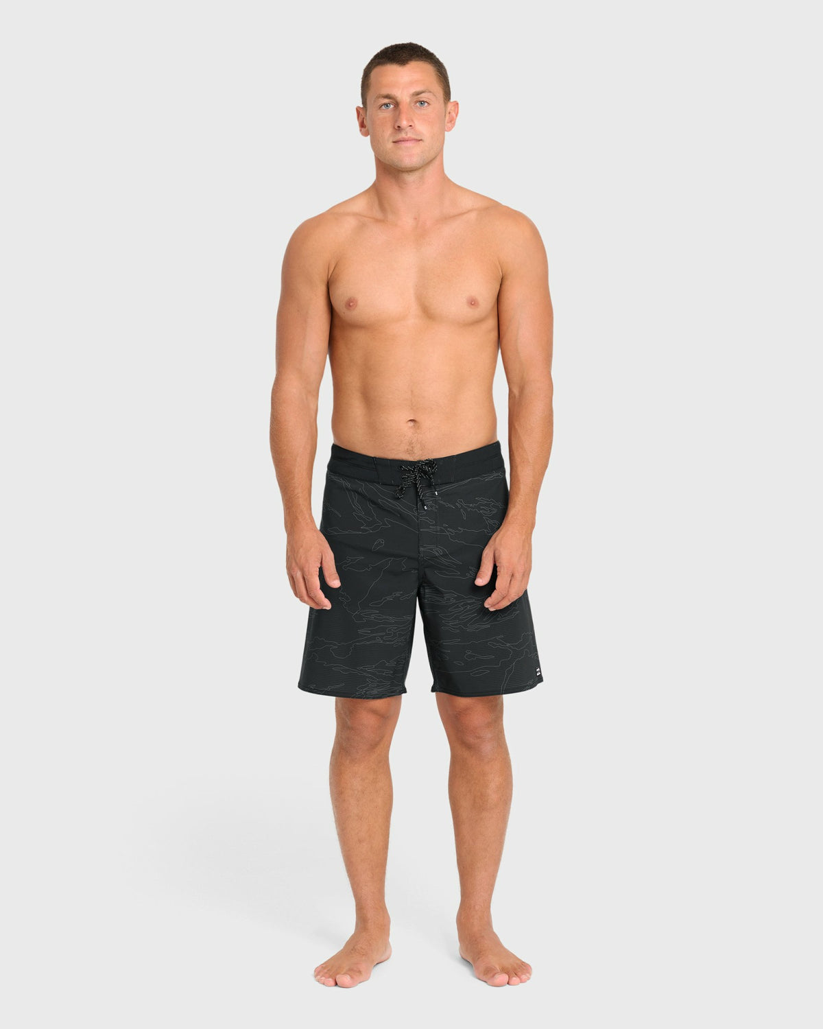 Billabong Men's Sundays Airlite 19\" Boardshorts - Black Camo - Black Camo