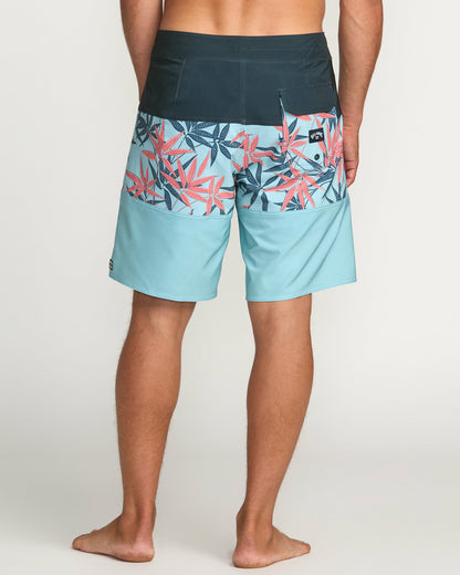 Billabong Men's Tribong Pro 19\" Boardshorts - Carolina Blue