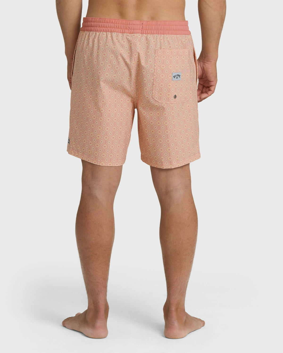Billabong Men's Good Times Layback 16\" Trunks - Vintage Pink