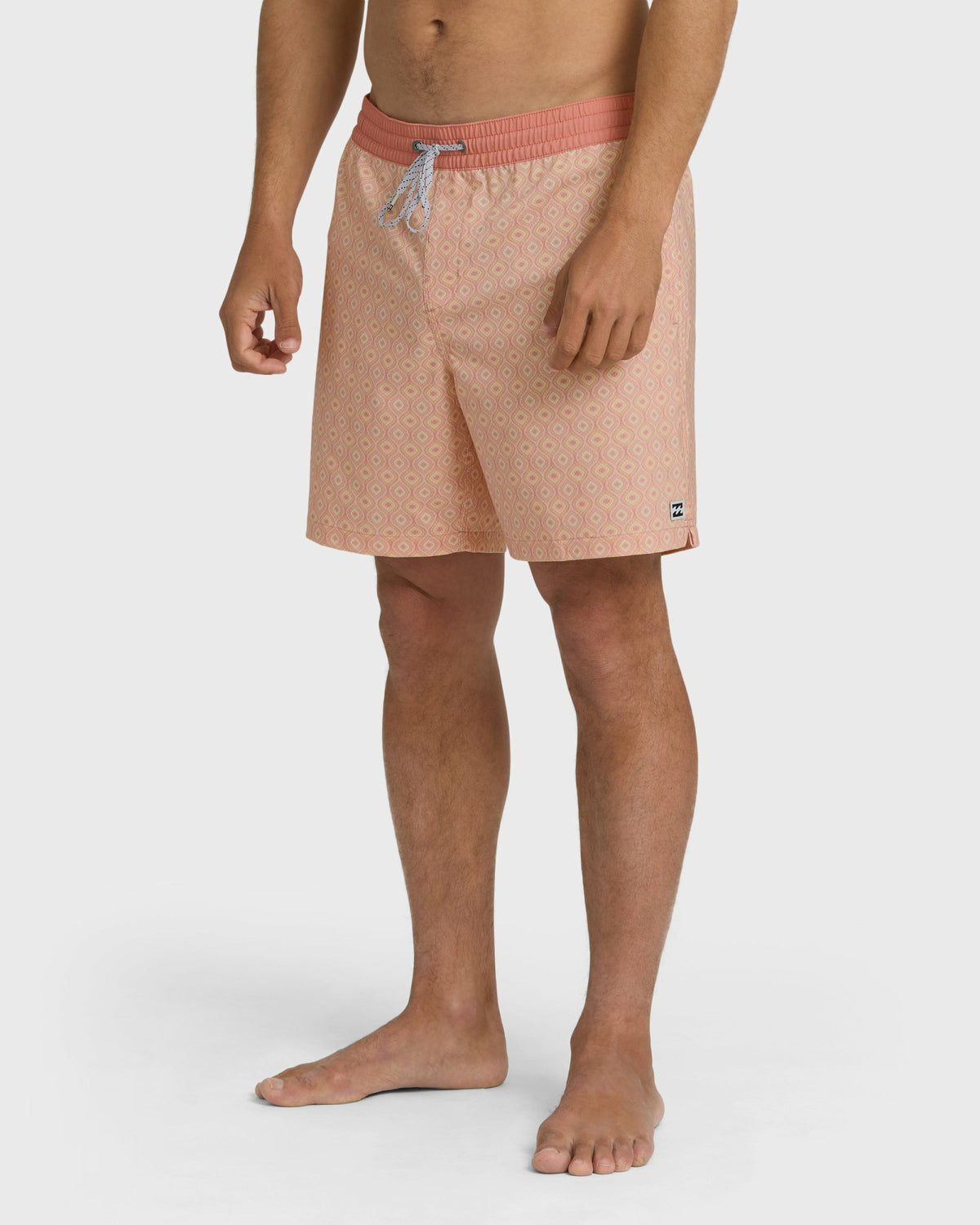 Billabong Men's Good Times Layback 16\" Trunks - Vintage Pink