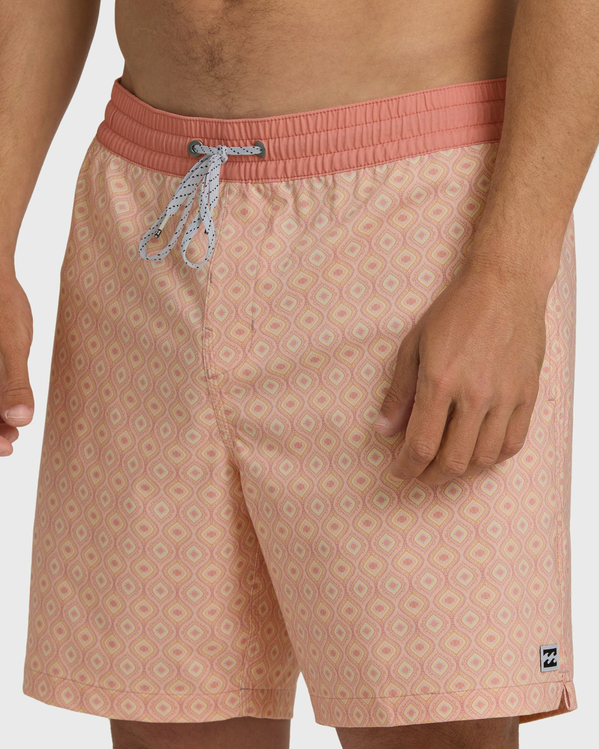 Billabong Men's Good Times Layback 16\" Trunks - Vintage Pink