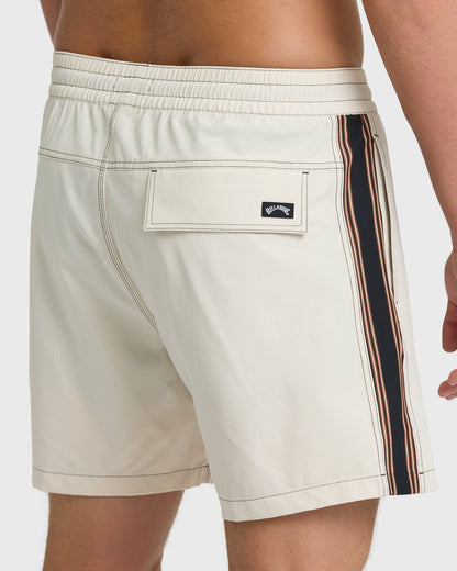 Billabong Men's Dbah Panel Layback 16\" Trunks - Oatmeal