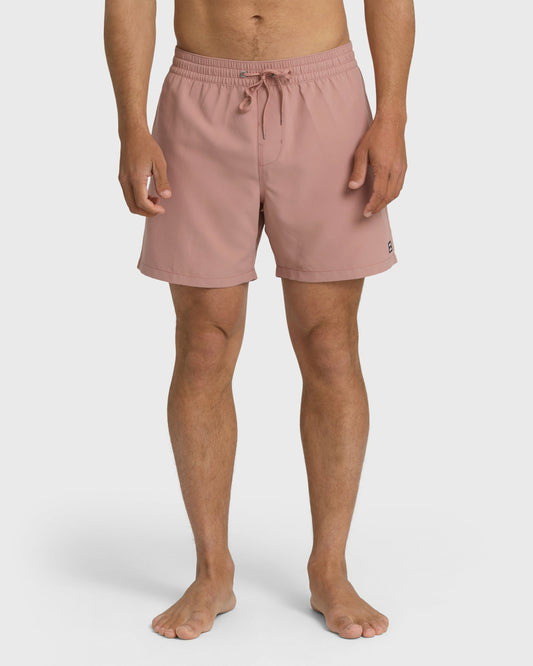 Billabong Men's All Day Laybacks 16\" Trunks - Ash Rose