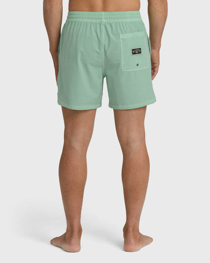 Billabong Men's Every Other Day Wave Washed Layback 16\" Trunks - Mist Green