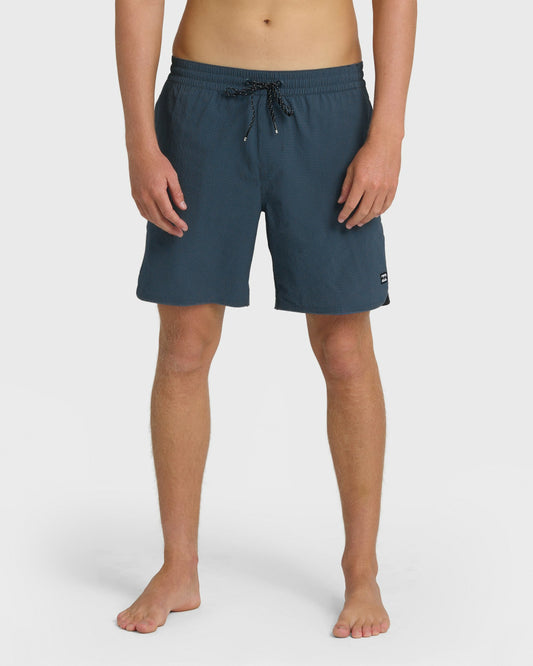 Billabong Men's Reform Layback 17\" Trunks - Dark Denim