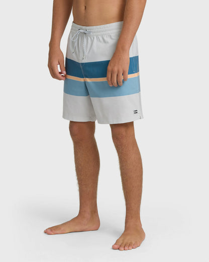 Billabong Men's Good Times Layback 16\" Trunks - Silver