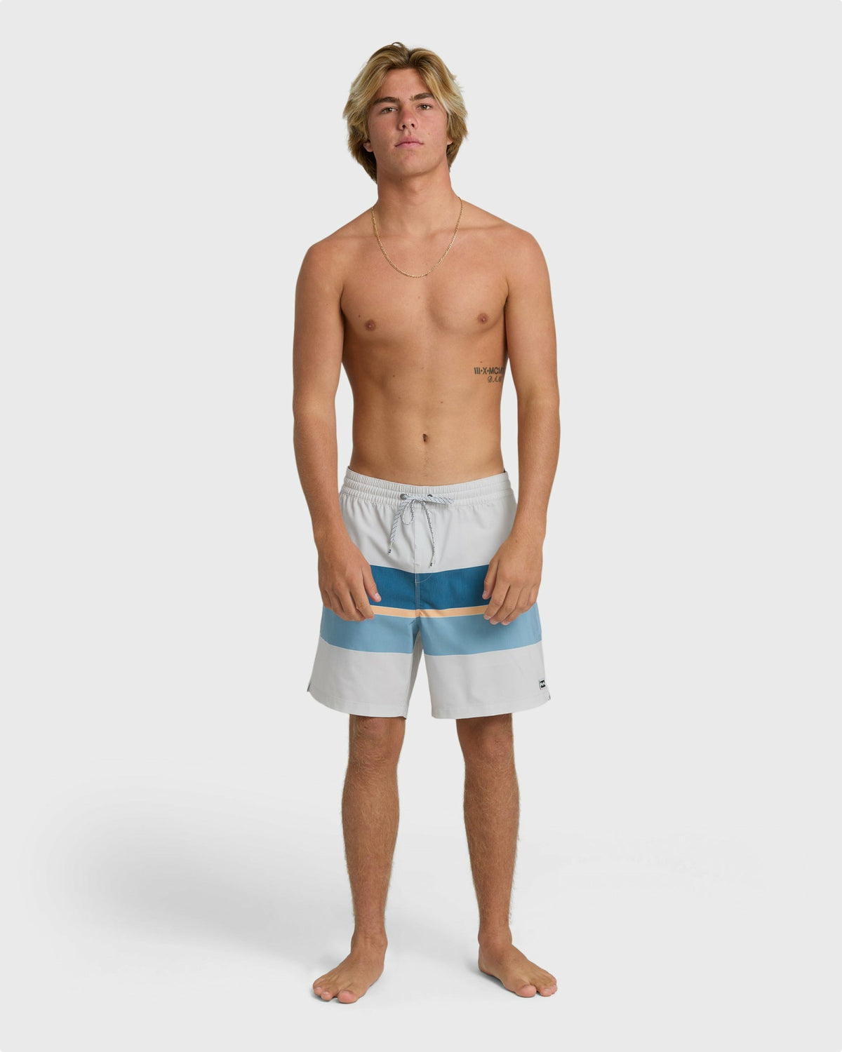 Billabong Men's Good Times Layback 16\" Trunks - Silver
