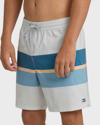 Billabong Men's Good Times Layback 16\" Trunks - Silver