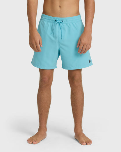 Billabong Men's All Day Laybacks 16\" Trunks - Blue Shadow