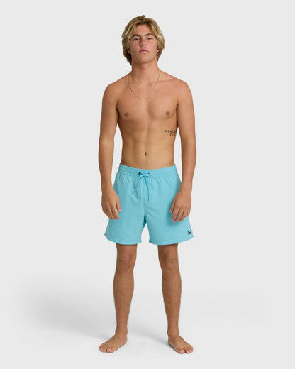 Billabong Men's All Day Laybacks 16\" Trunks - Blue Shadow