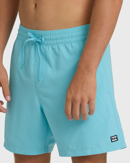 Billabong Men's All Day Laybacks 16\" Trunks - Blue Shadow