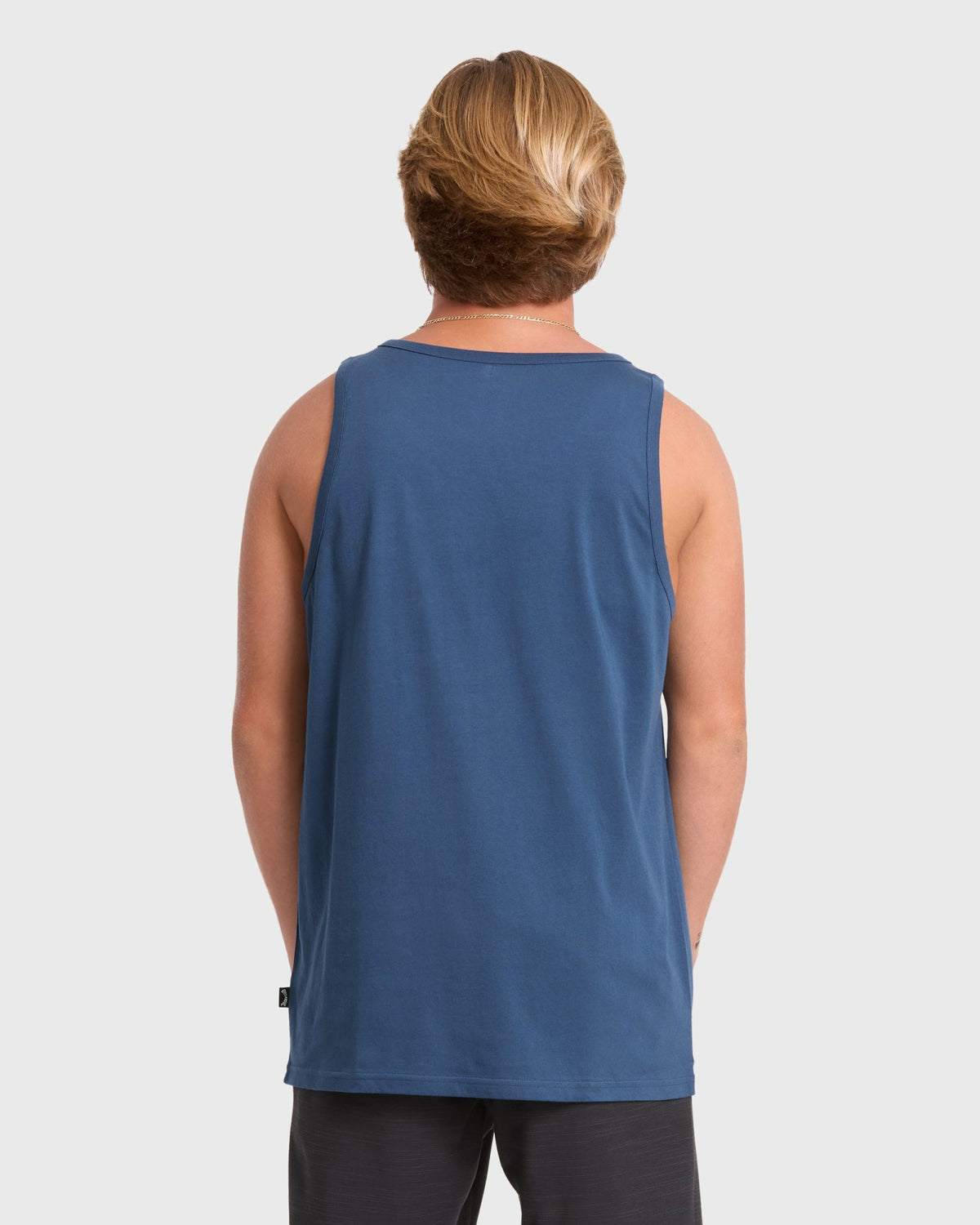 Billabong Men's Rotor Diamond Premium Tank Top - Dark Denim