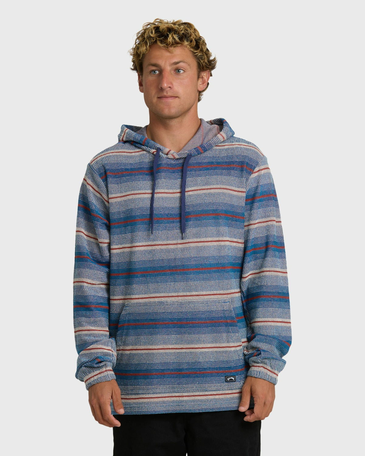 Billabong Men's Flecker Diego YD Pullover Hoodie - Dark Denim