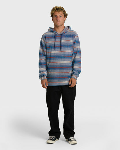 Billabong Men's Flecker Diego YD Pullover Hoodie - Dark Denim
