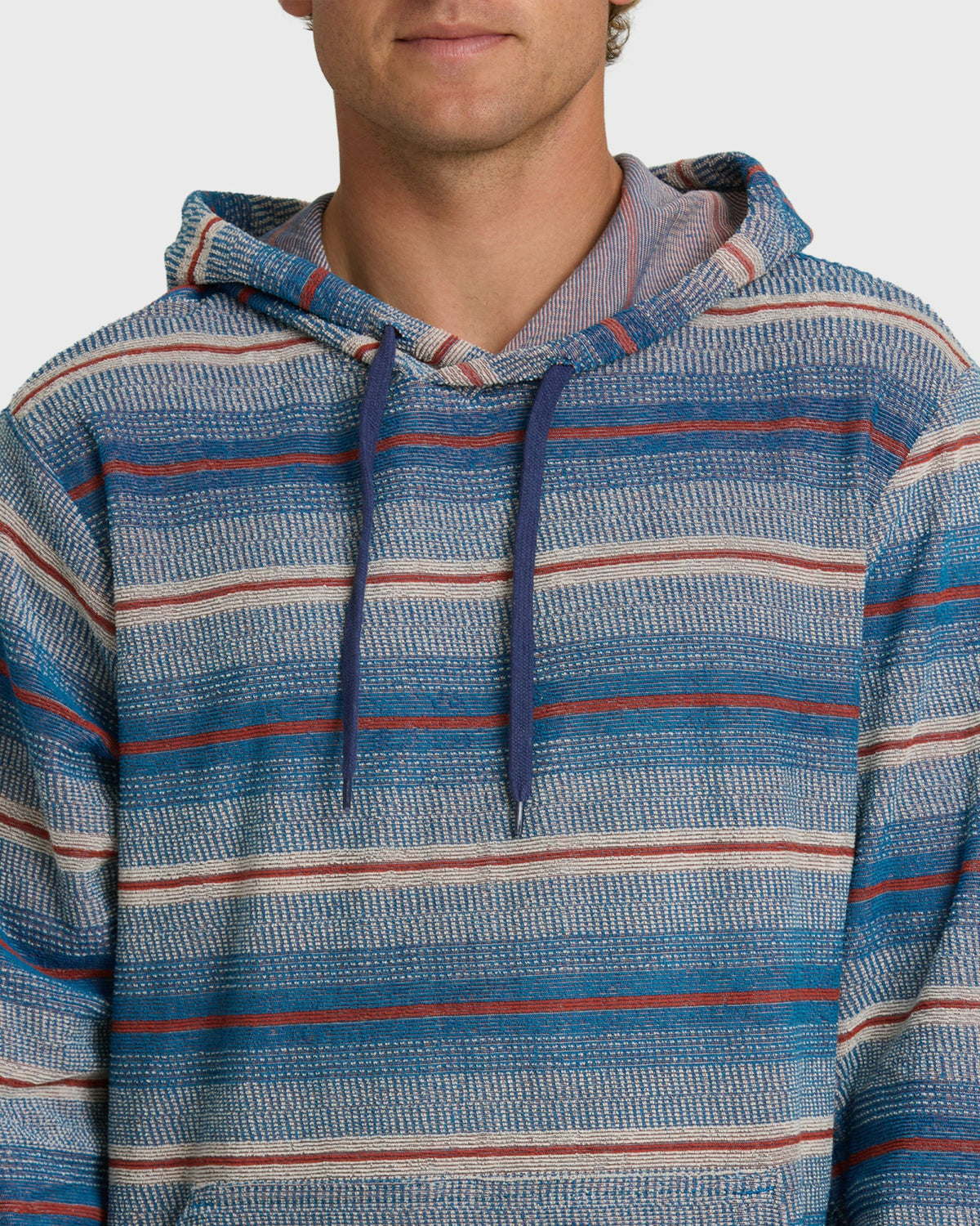 Billabong Men's Flecker Diego YD Pullover Hoodie - Dark Denim