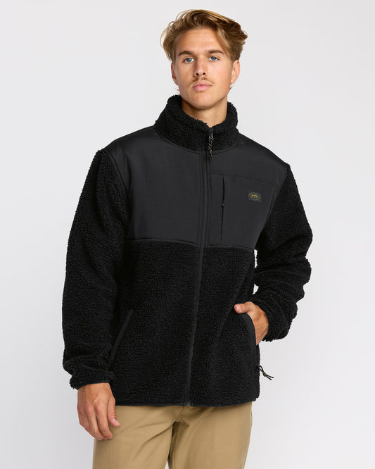 Billabong Men's Boundary Summit Zip Sweatshirt - Black
