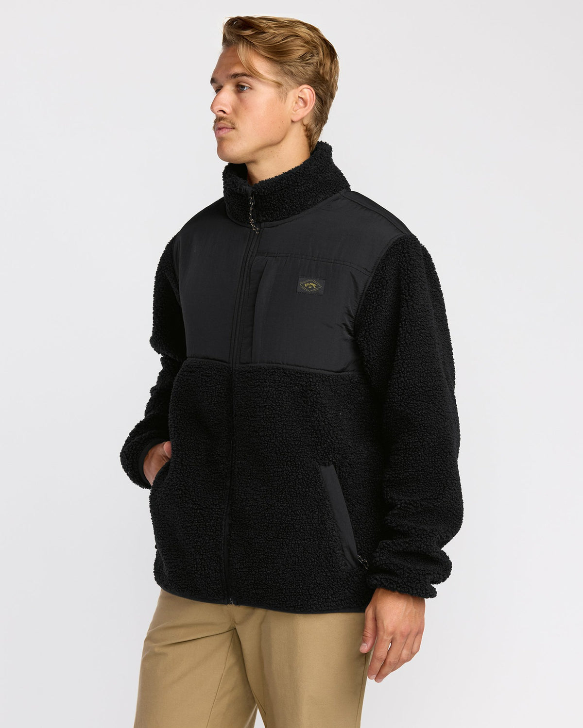 Billabong Men's Boundary Summit Zip Sweatshirt - Black