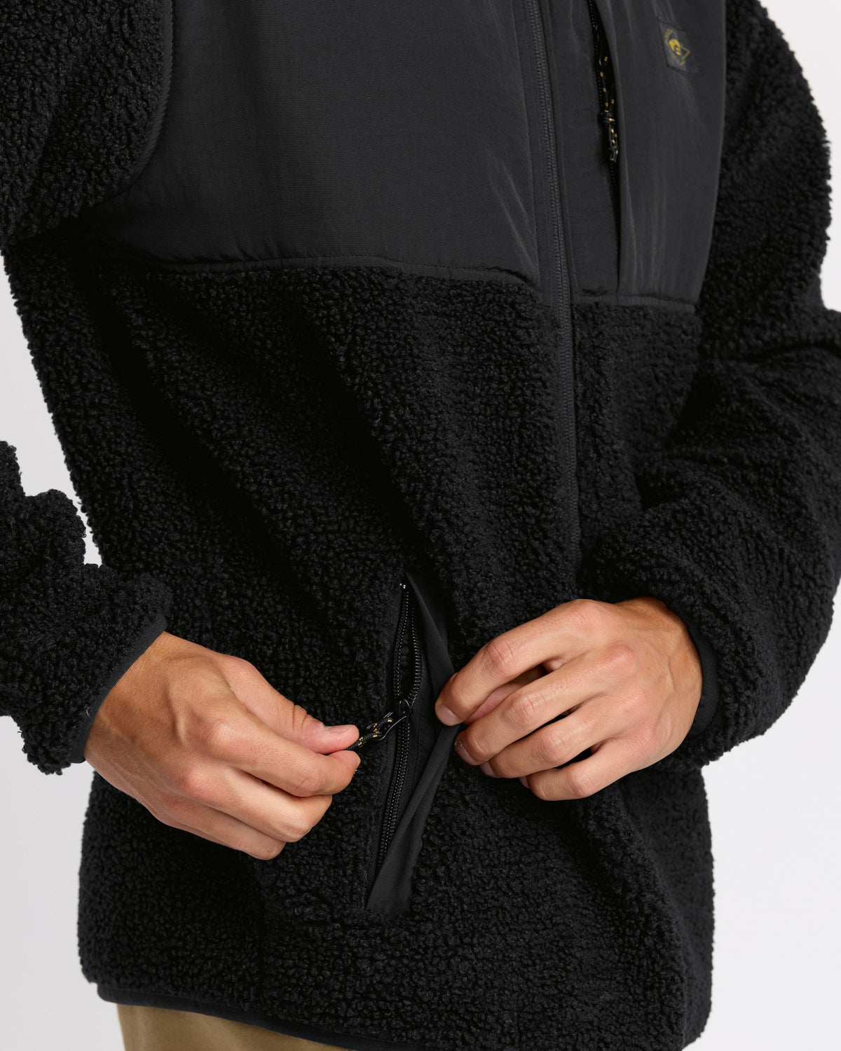 Billabong Men's Boundary Summit Zip Sweatshirt - Black