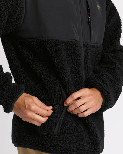 Billabong Men's Boundary Summit Zip Sweatshirt - Black