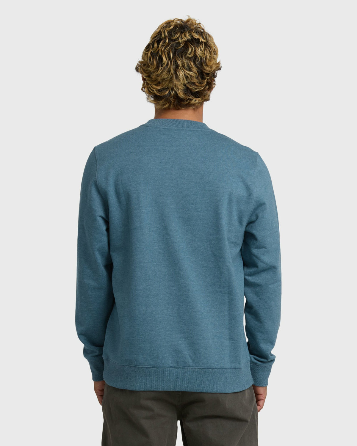 Billabong Men's All Day Crewneck Sweatshirt - Real Teal