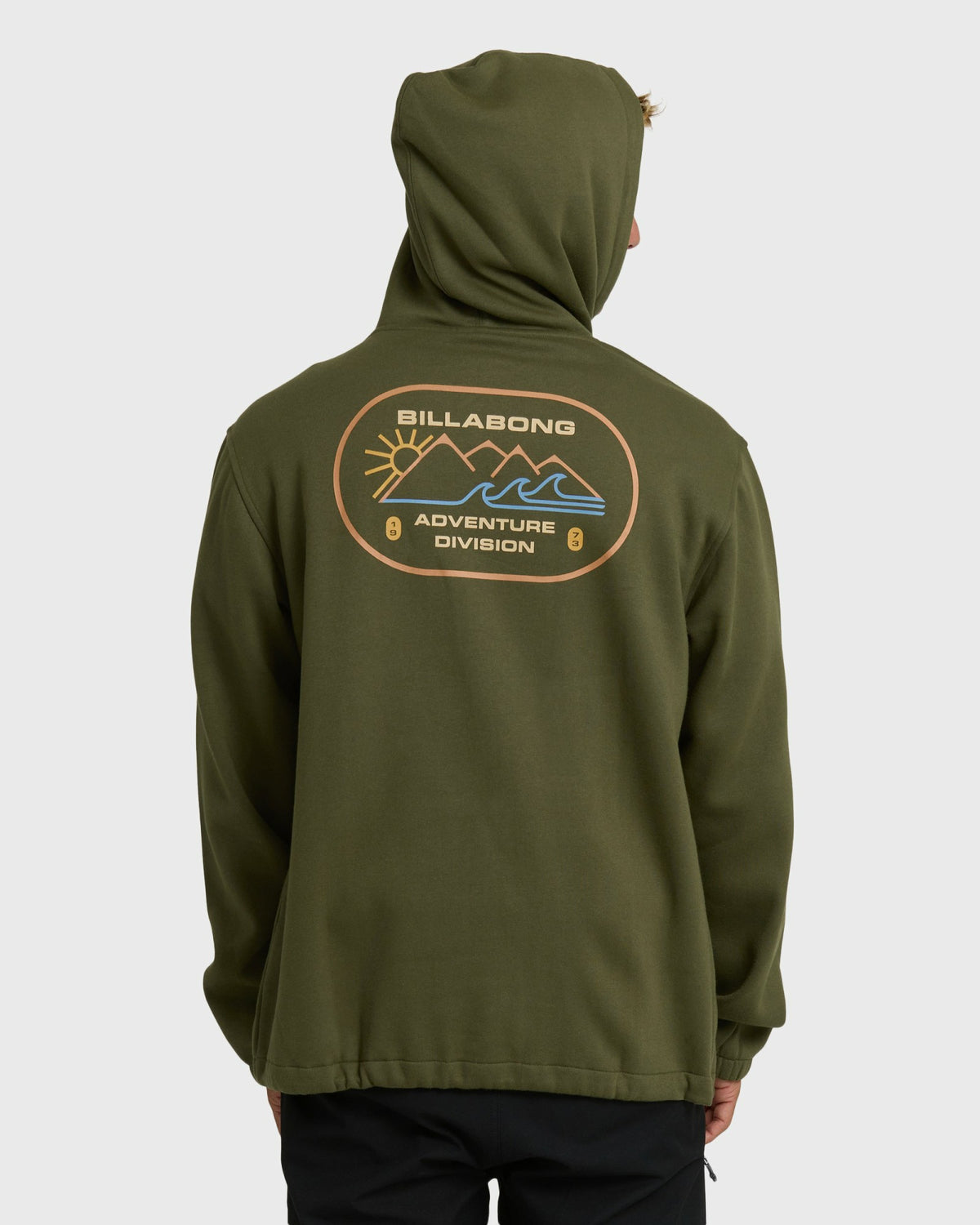 Billabong Men's A\/Div Compass Pullover Hoodie - Winter Moss