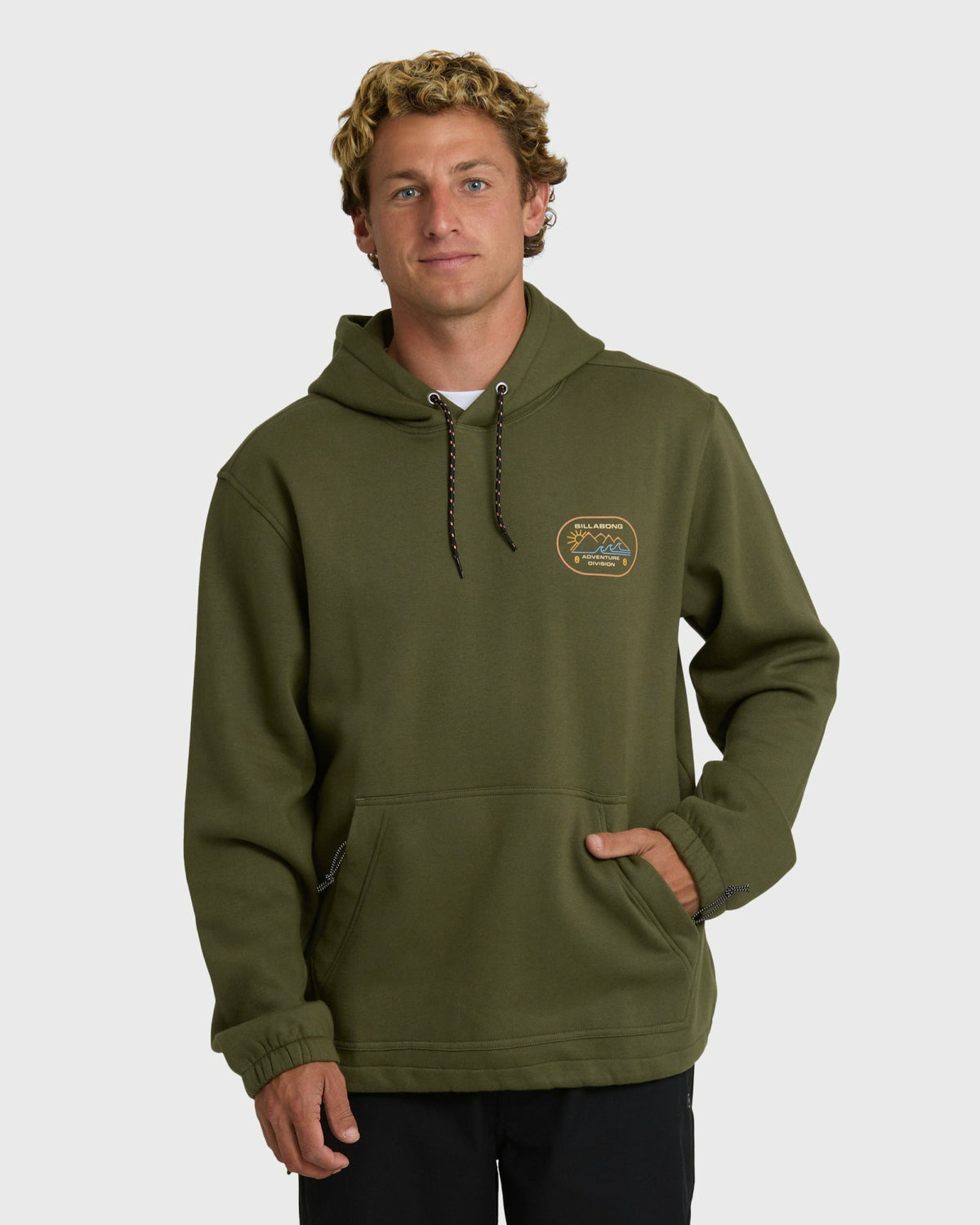 Billabong Men's A\/Div Compass Pullover Hoodie - Winter Moss