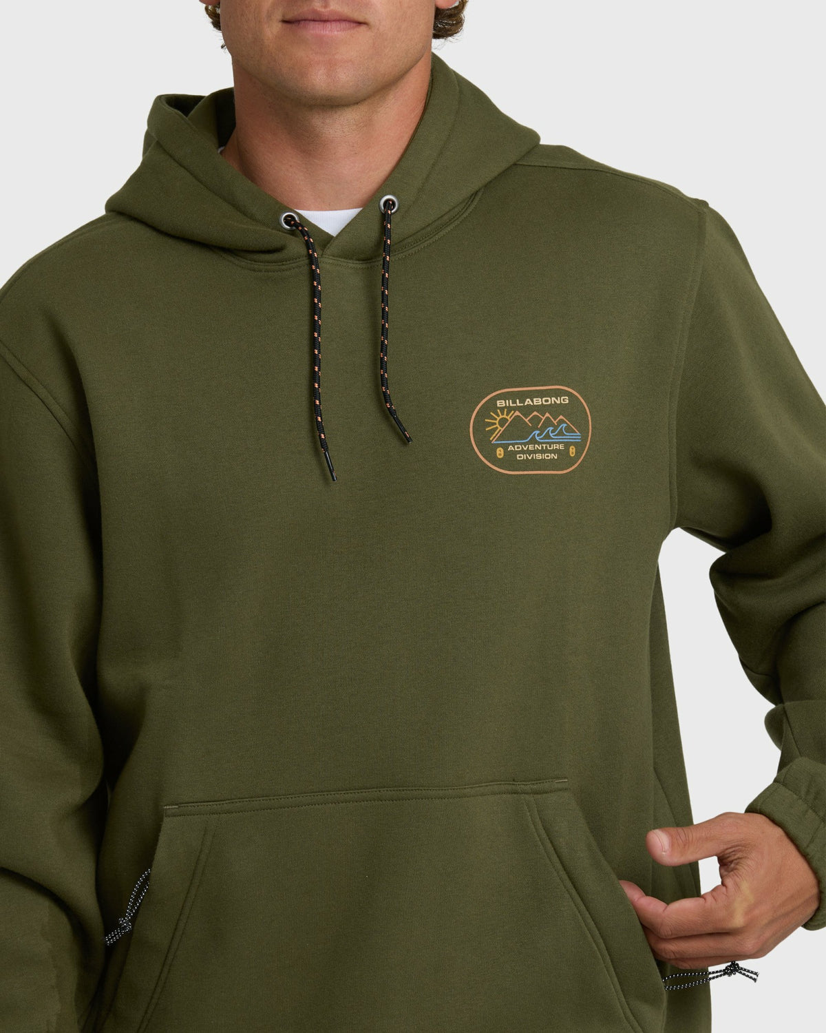 Billabong Men's A\/Div Compass Pullover Hoodie - Winter Moss