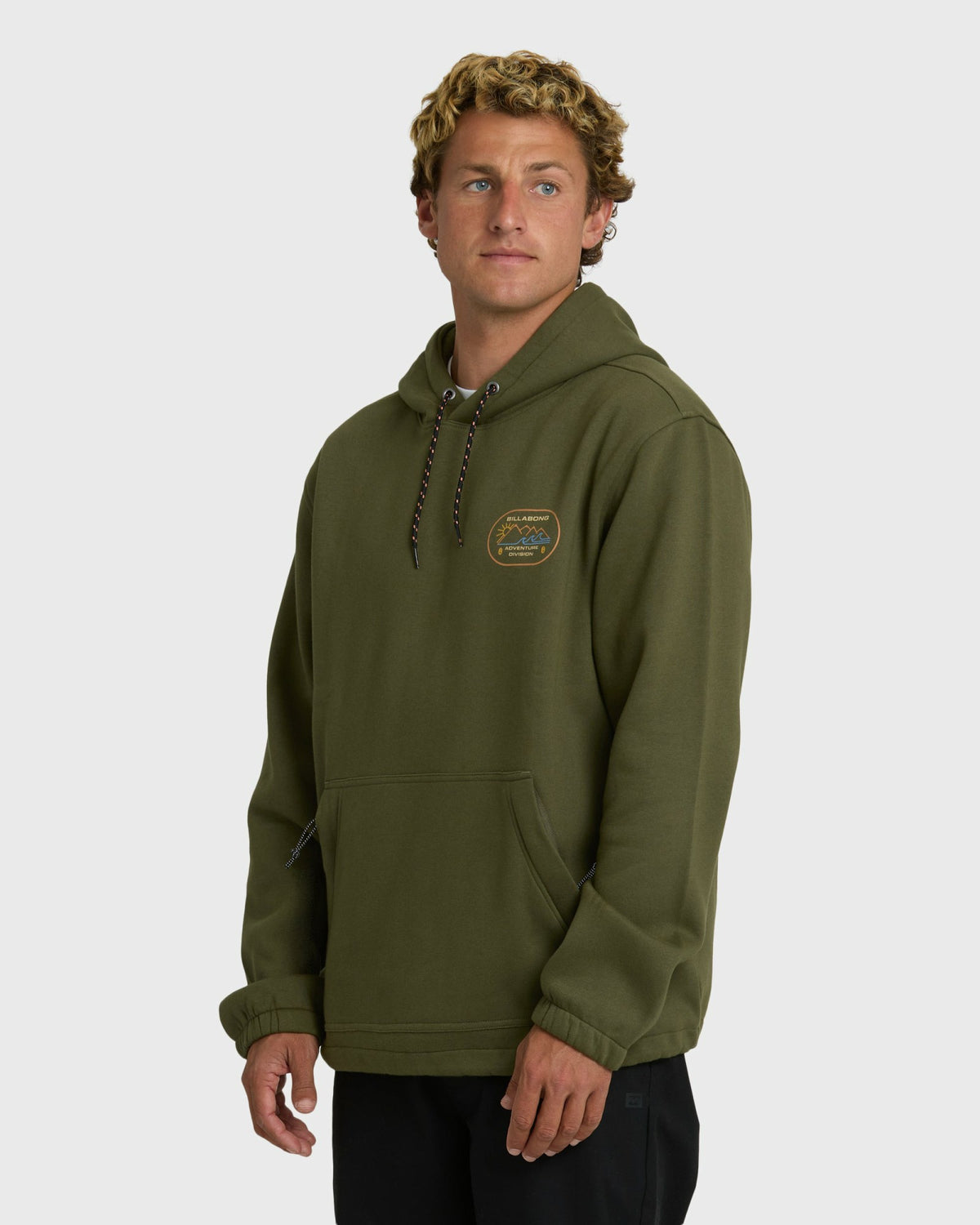 Billabong Men's A\/Div Compass Pullover Hoodie - Winter Moss