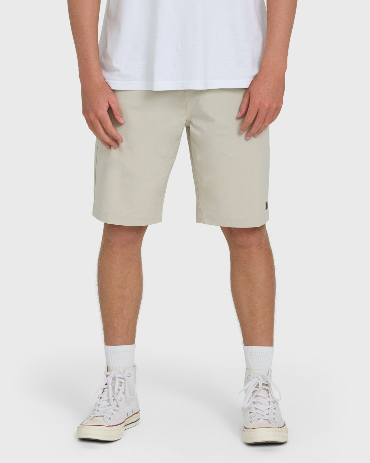 Billabong Men's Crossfire Submersible 21\" Hybrid Shorts - Oatmeal