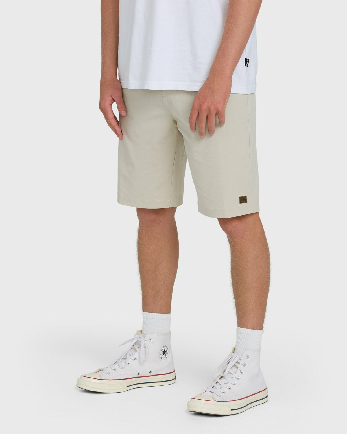 Billabong Men's Crossfire Submersible 21\" Hybrid Shorts - Oatmeal