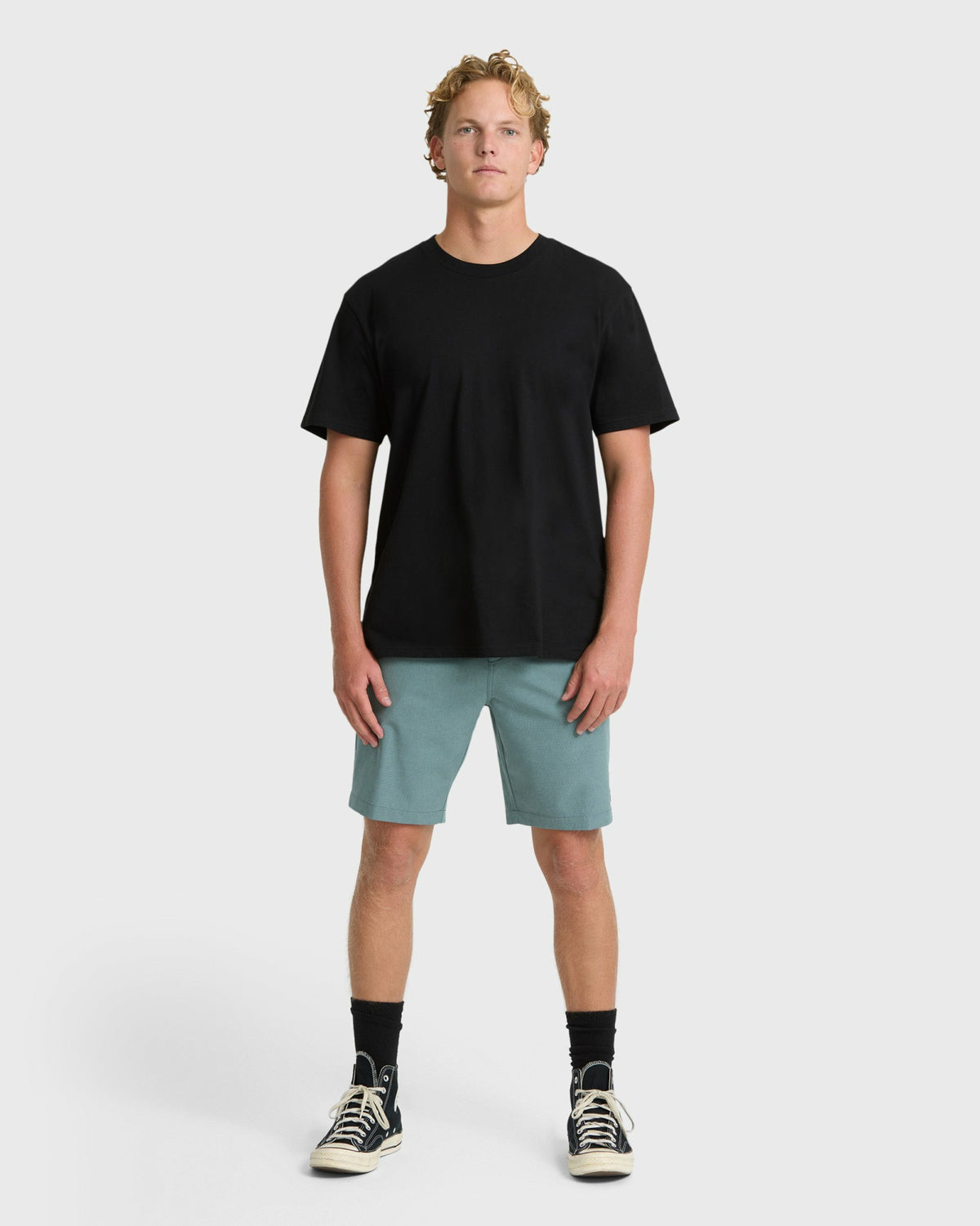 Billabong Men's Crossfire Submersible 19\" Hybrid Shorts - Deep Sea