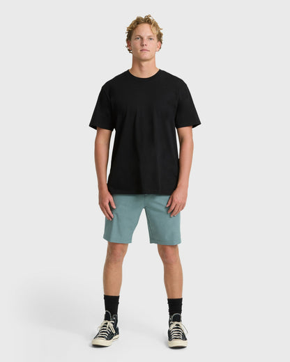 Billabong Men's Crossfire Submersible 19\" Hybrid Shorts - Deep Sea