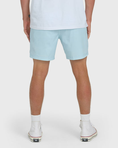 Billabong Men's Crossfire Submersible 17\" Hybrid Shorts - Corydalis Blue