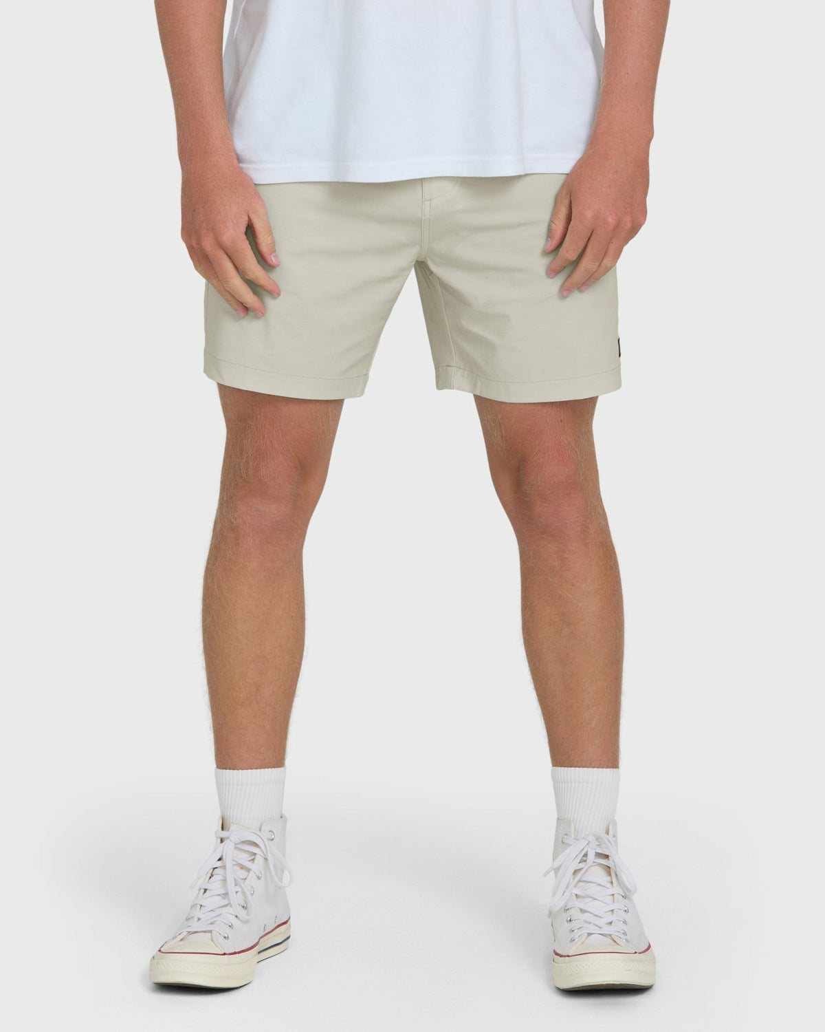 Billabong Men's Crossfire Submersible 17\" Hybrid Shorts - Oatmeal