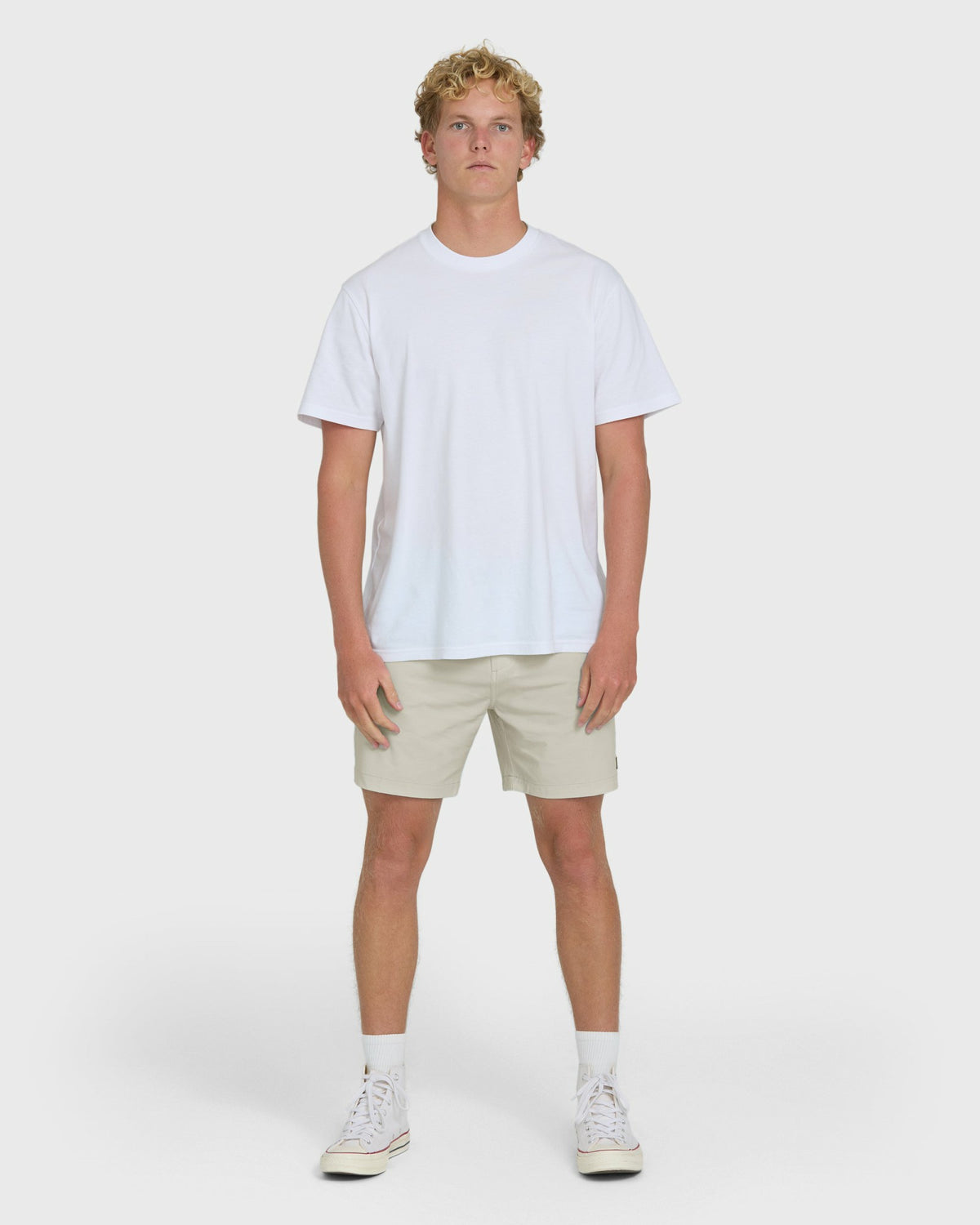 Billabong Men's Crossfire Submersible 17\" Hybrid Shorts - Oatmeal