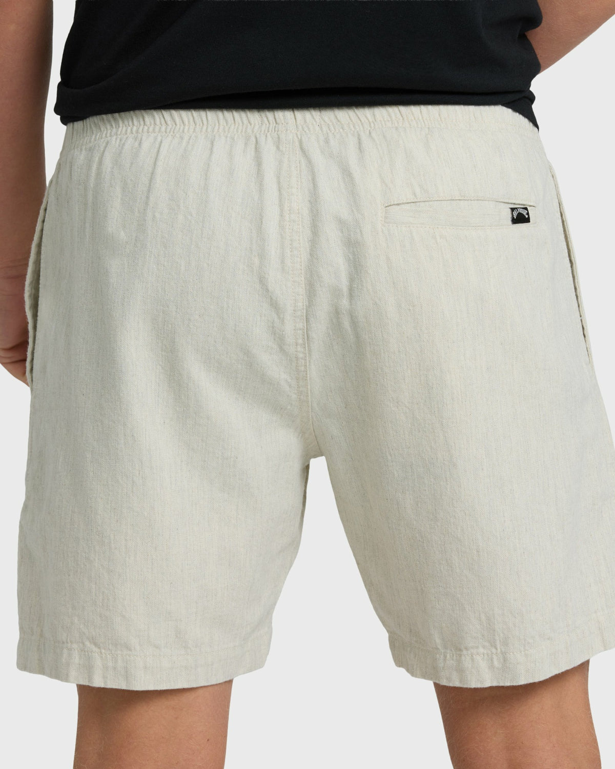 Billabong Men's Sano Linen Elastic Shorts - Chino Heather