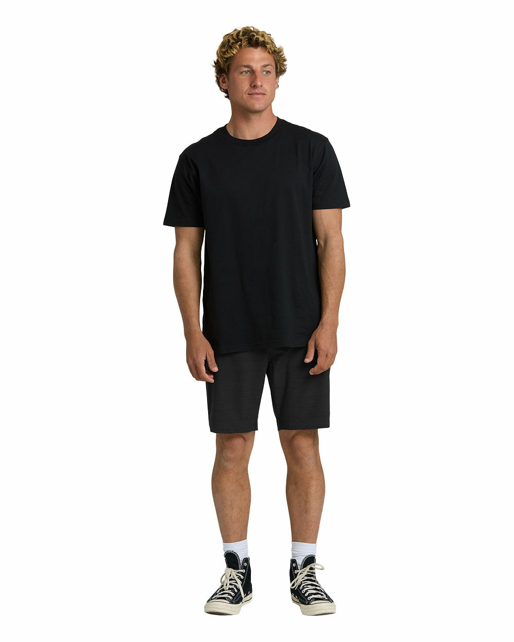 Billabong Men's Crossfire Submersible 19\" Hybrid Shorts - Black