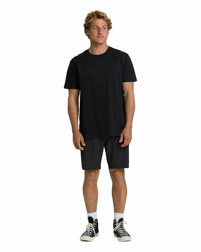 Billabong Men's Crossfire Submersible 19\" Hybrid Shorts - Black