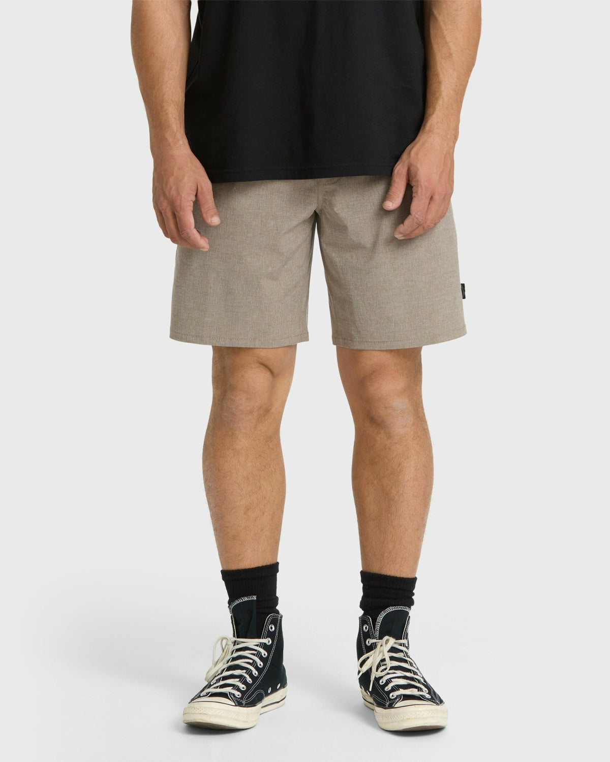 Billabong Men's Crossfire Submersible 18\" Hybrid Shorts - Khaki
