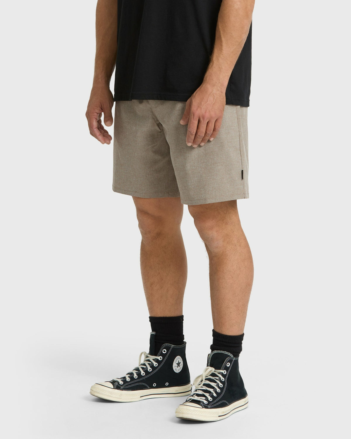 Billabong Men's Crossfire Submersible 18\" Hybrid Shorts - Khaki