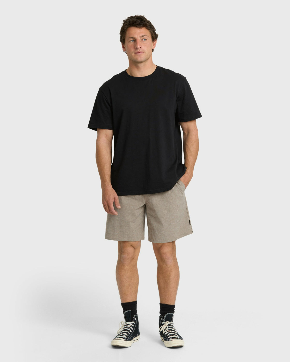 Billabong Men's Crossfire Submersible 18\" Hybrid Shorts - Khaki