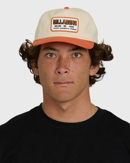 Billabong Men's Breakdown Snapback Hat - Potters Clay