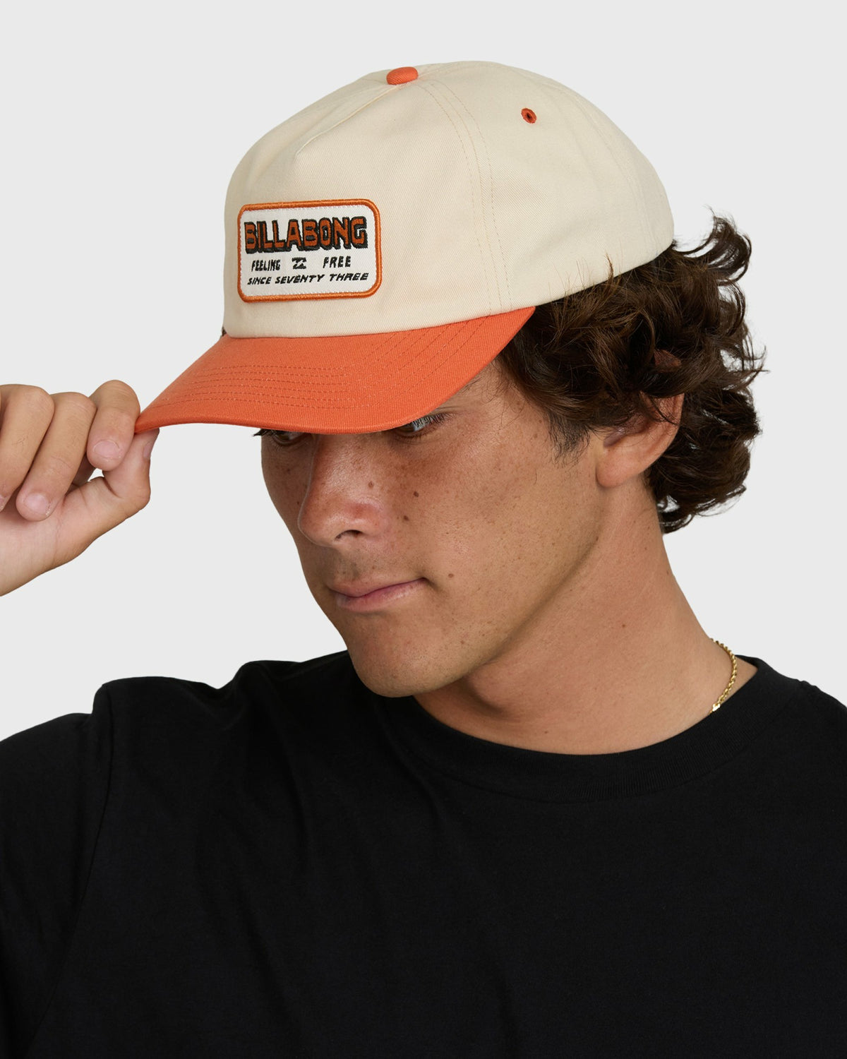 Billabong Men's Breakdown Snapback Hat - Potters Clay