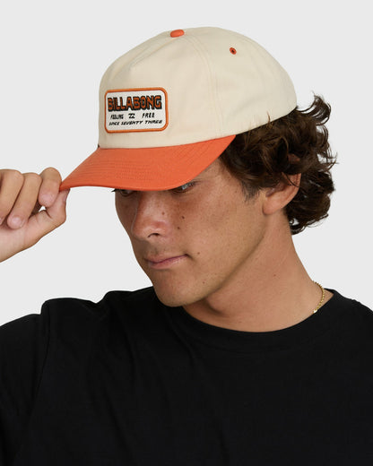 Billabong Men's Breakdown Snapback Hat - Potters Clay