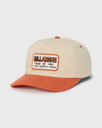 Billabong Men's Breakdown Snapback Hat - Potters Clay