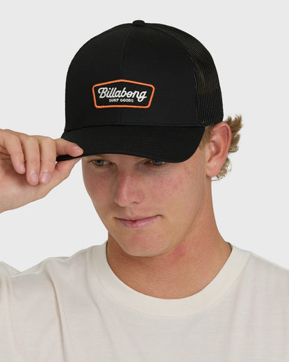 Billabong Men's Walled Trucker Hat - Black