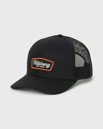 Billabong Men's Walled Trucker Hat - Black